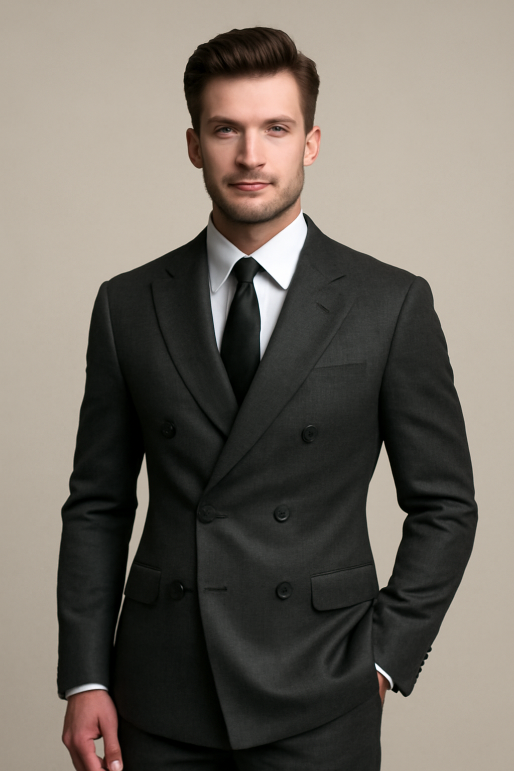 ‘THE MAN AMONG MEN’About Double-Breasted Suits