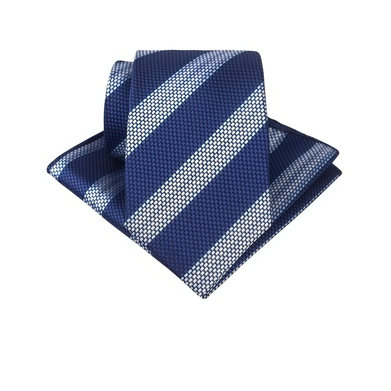 Blue Tie with Stripes