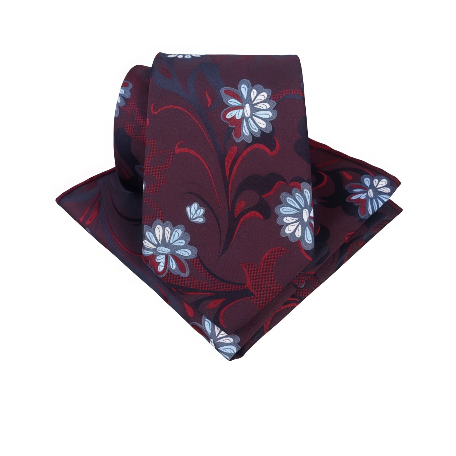 Artistic Abstract Floral Tie