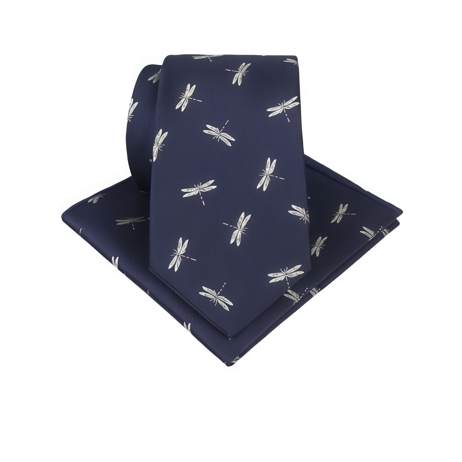 Blue Mood Dragonfly Tie