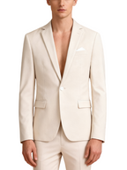 Single-button suit two-piece set (including a beautiful brooch and gift box packaging)