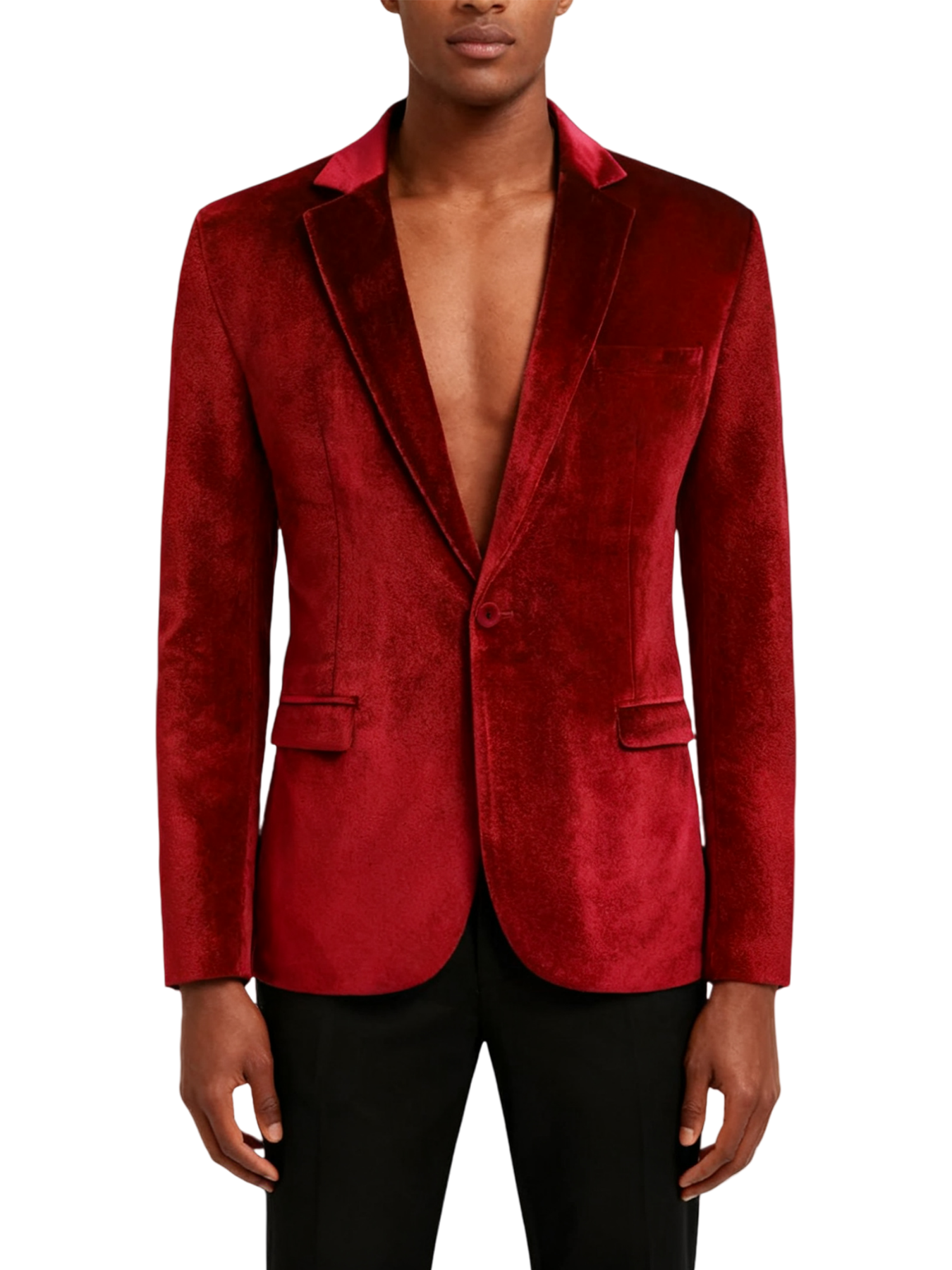 Velvet Tuxedo Set