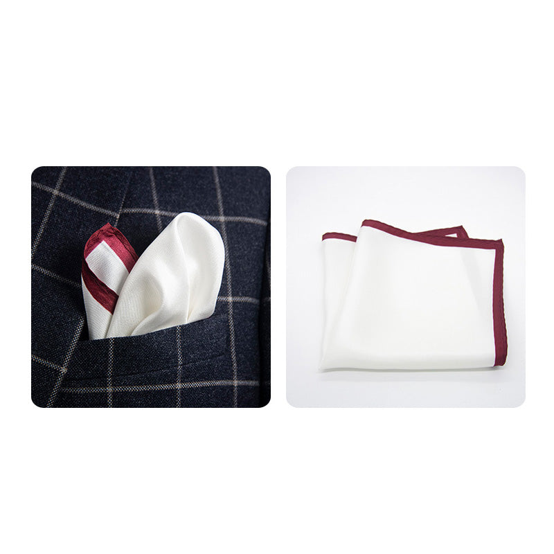 100% Silk Pocket Square – Available in Multiple Patterns