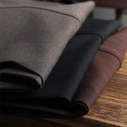Red wine color double-breasted suit set