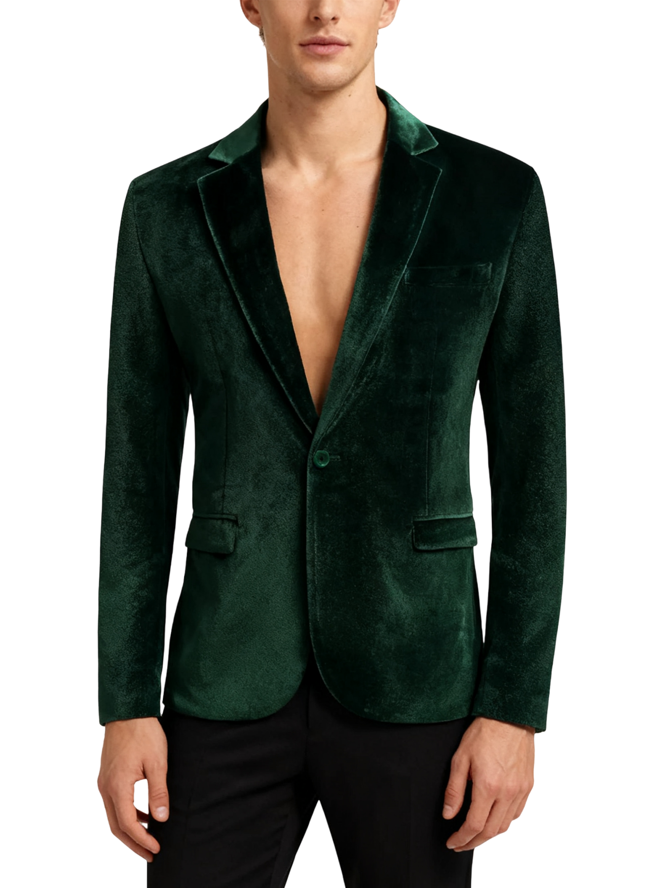 Velvet Tuxedo Set