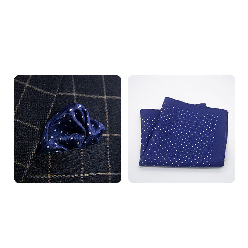 100% Silk Pocket Square – Available in Multiple Patterns