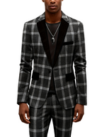 Check Pattern Blazer