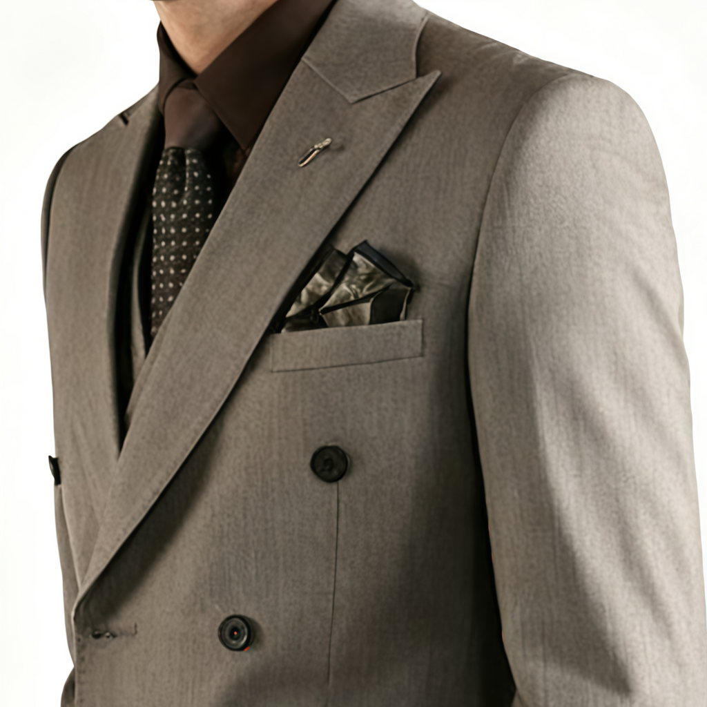 Classic Three-Piece Suit Set