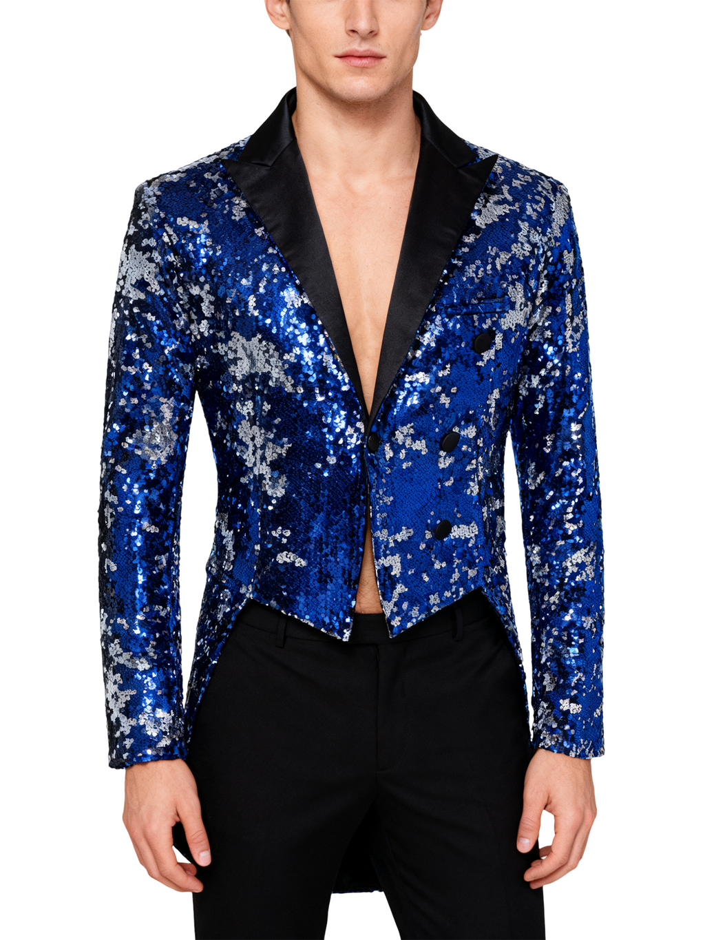 Tuxedo with Sequin Detailing