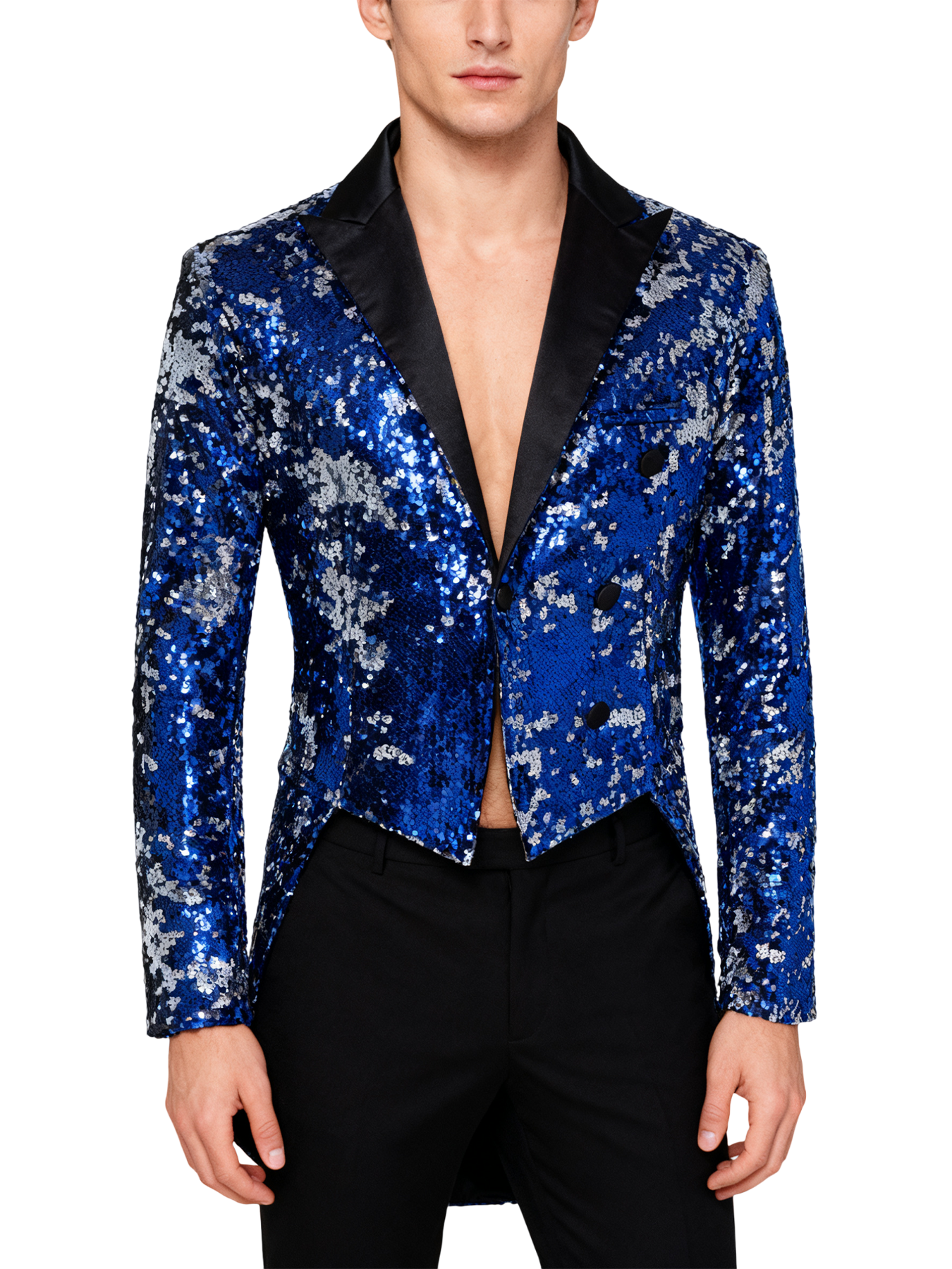 Tuxedo with Sequin Detailing