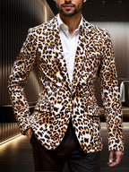 Leopard Pattern Suit