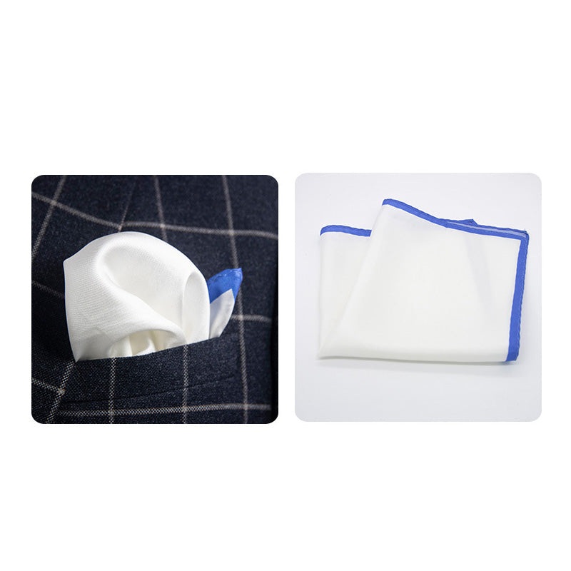 100% Silk Pocket Square – Available in Multiple Patterns