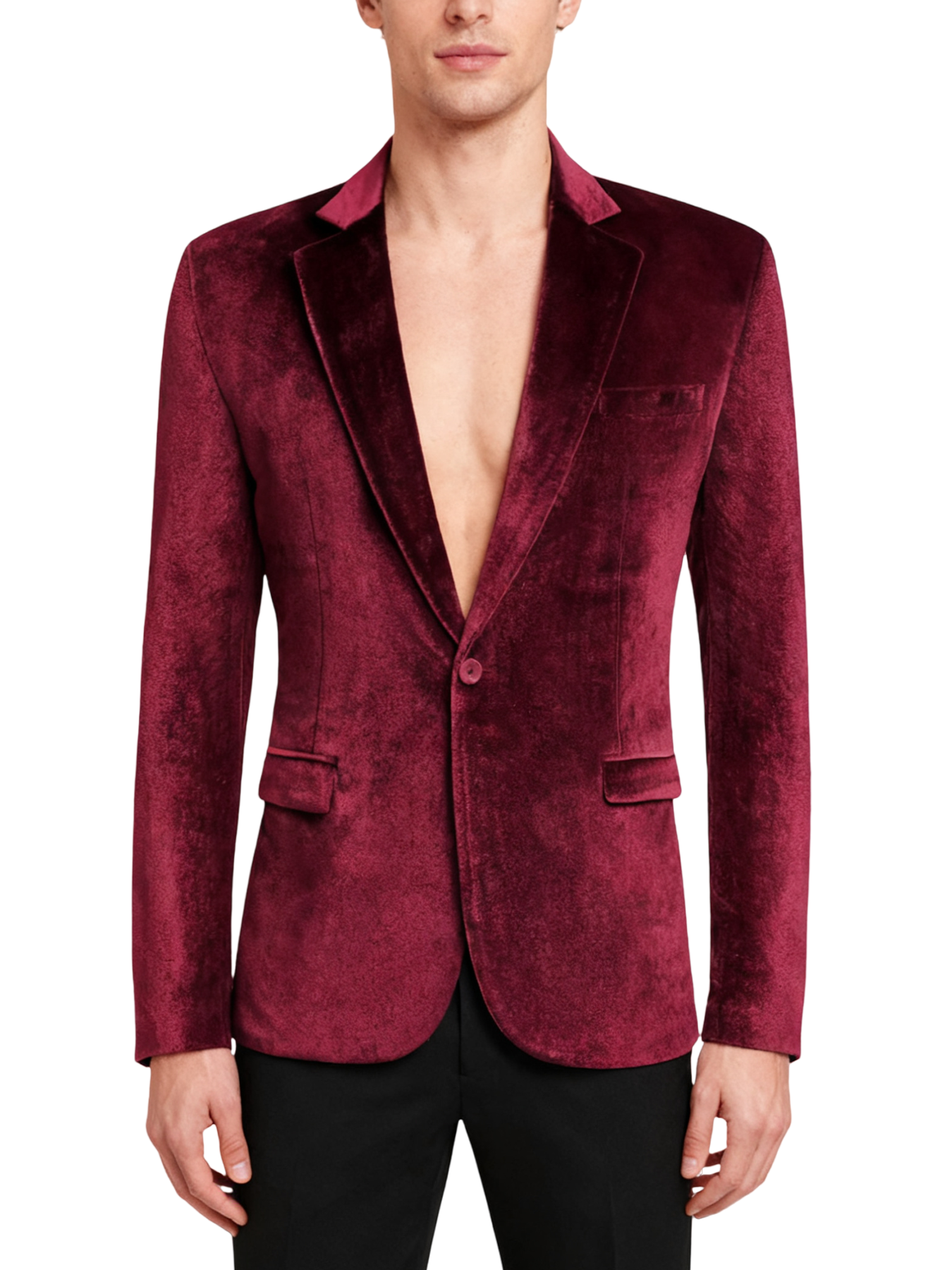 Velvet Tuxedo Set