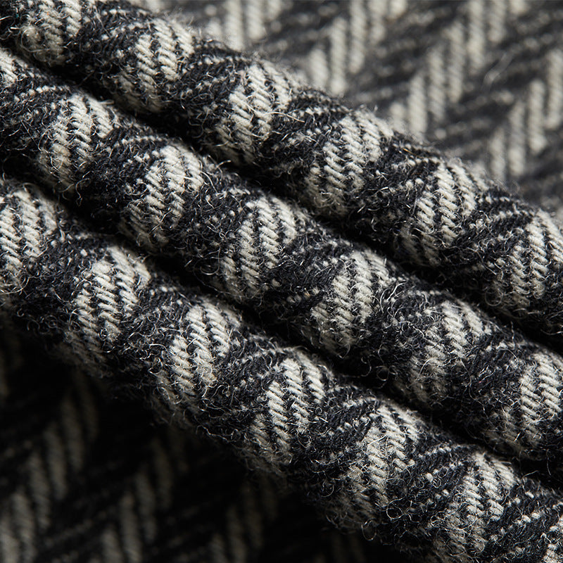 Wool Pinstripe 2-Piece Suit