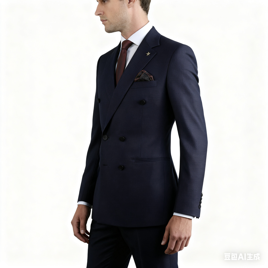 Freedom Island Two-button suit set, consisting of jacket, waistcoat and trousers in a three-piece set, with an adjustable belt, packed in a gift box.
