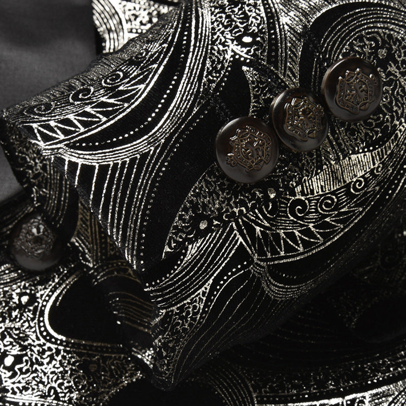 One-Button Tailcoat Made with Eco-Friendly Materials