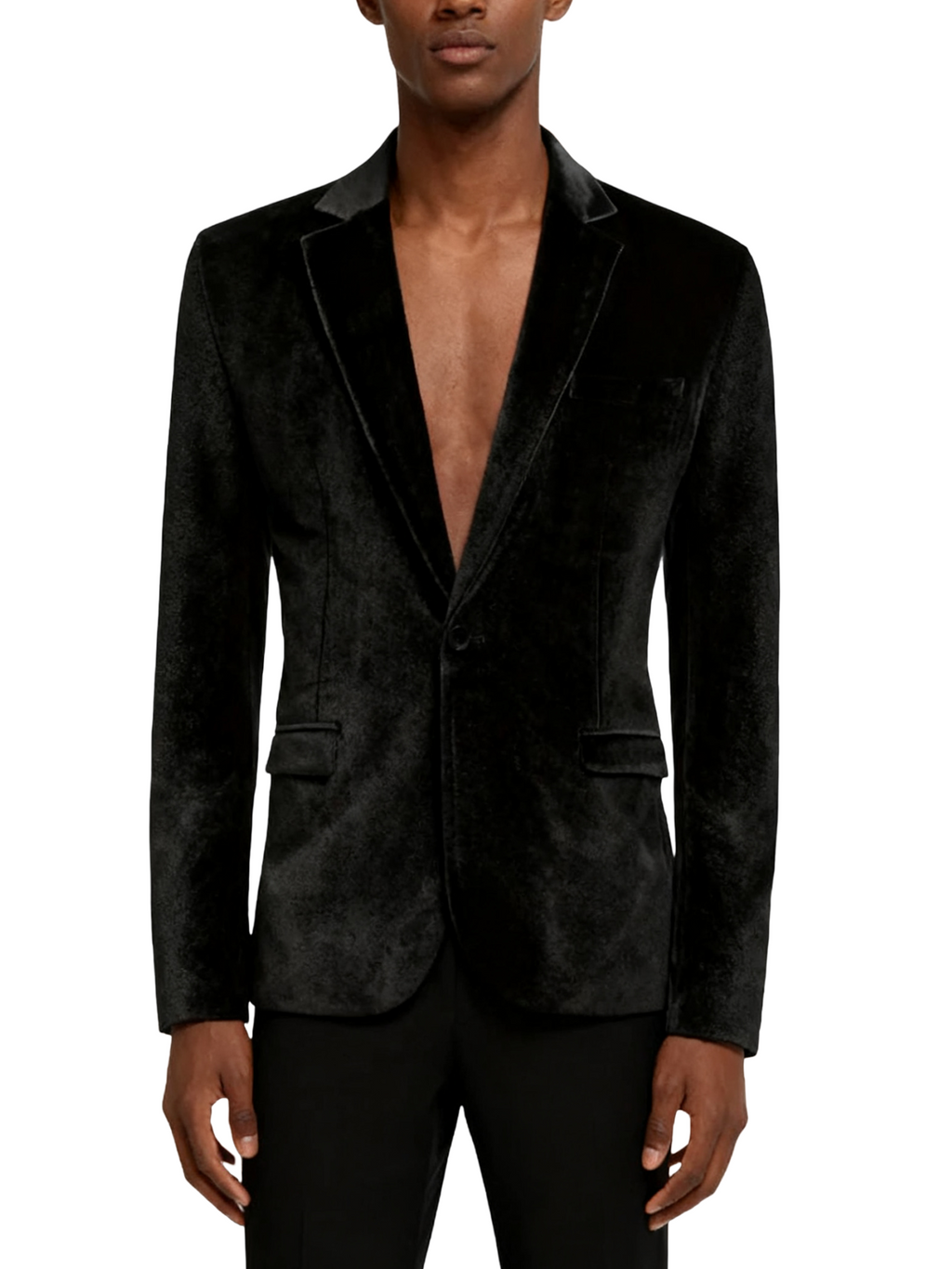 Velvet Tuxedo Set