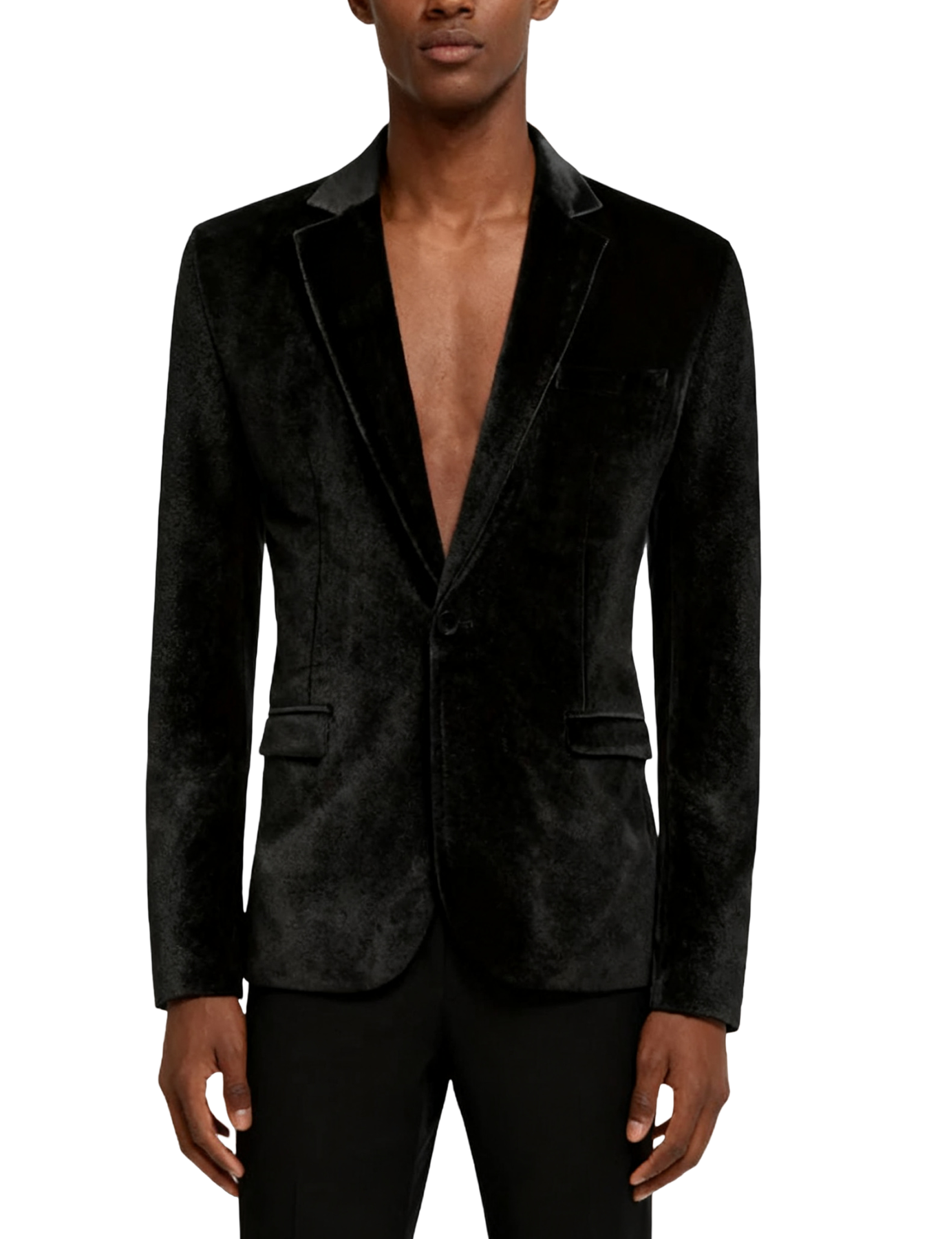Velvet Tuxedo Set