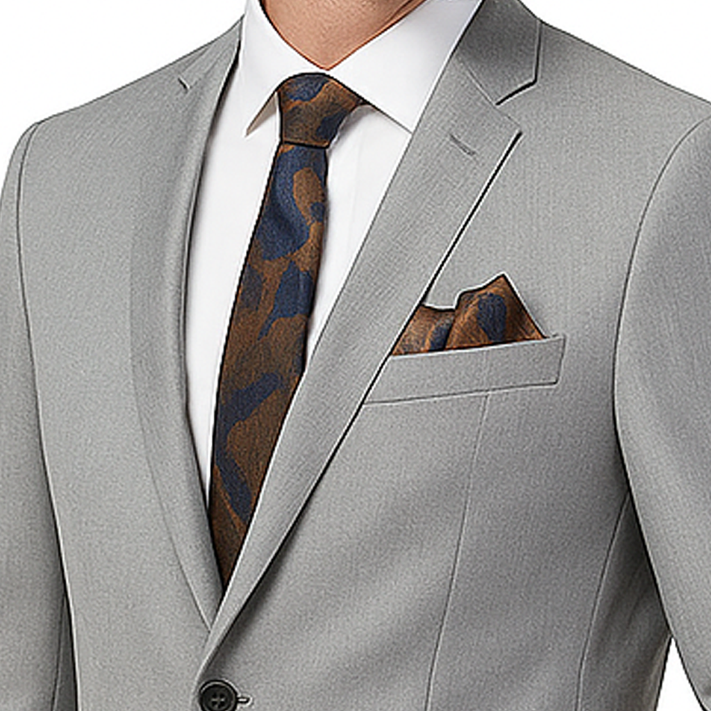 Classic Two-Button Suit Set