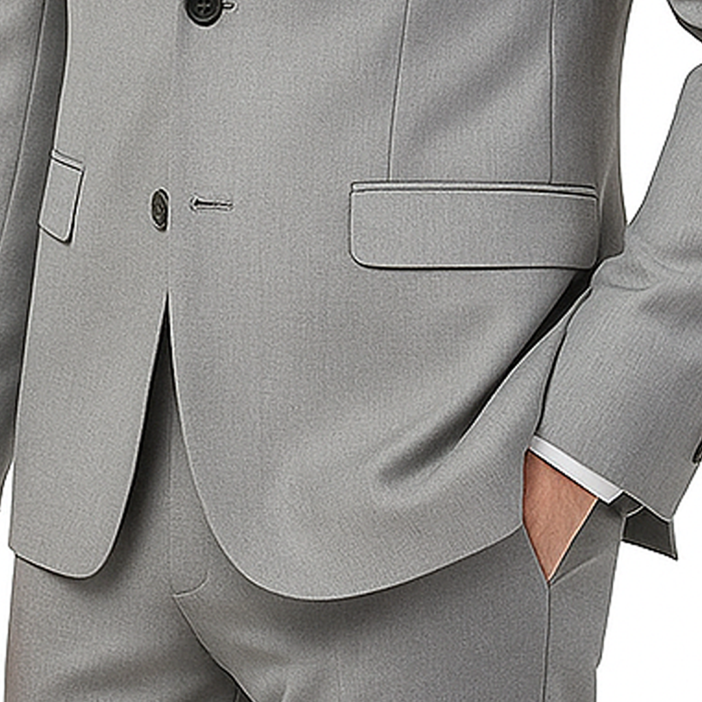 Classic Two-Button Suit Set