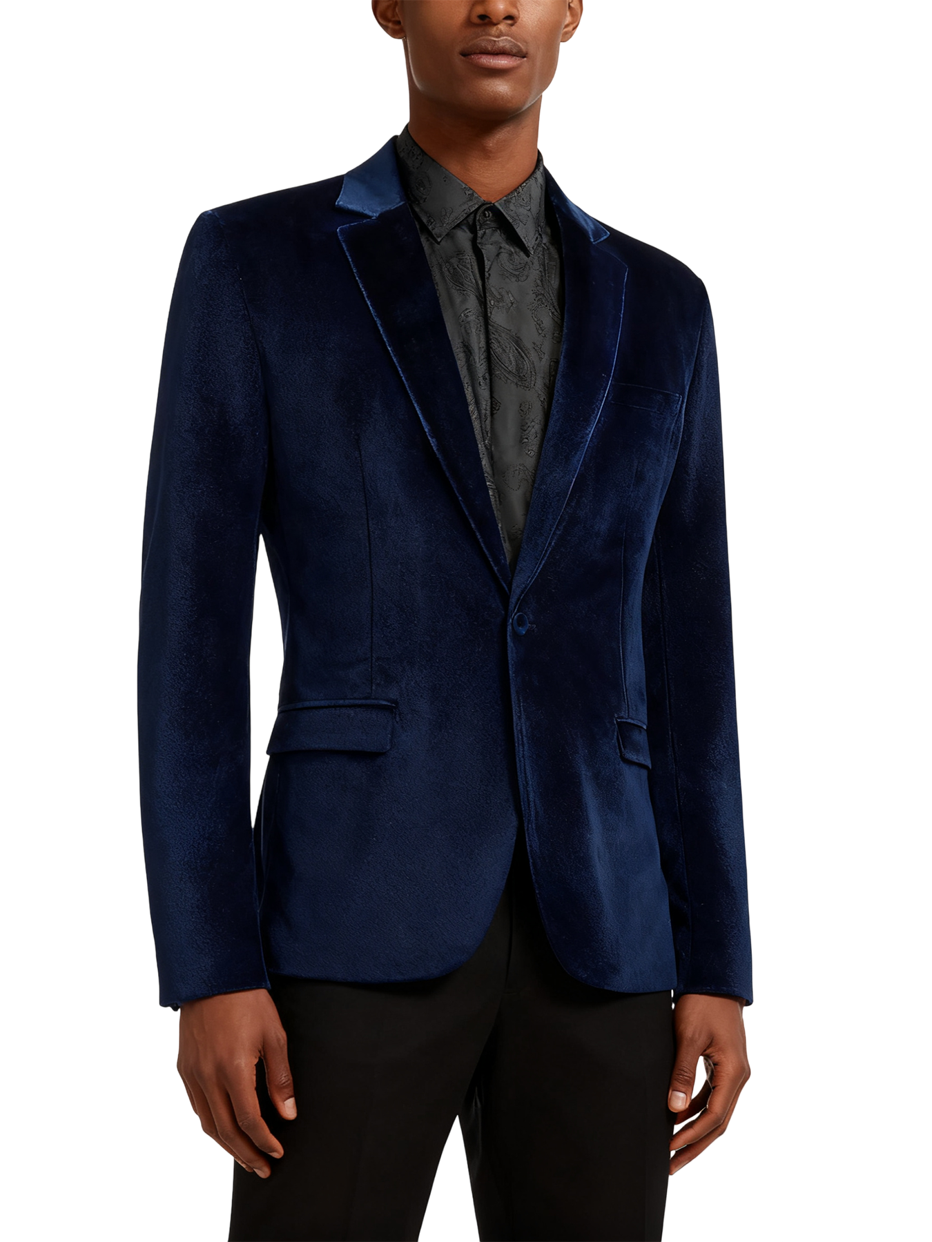 Velvet Tuxedo Set