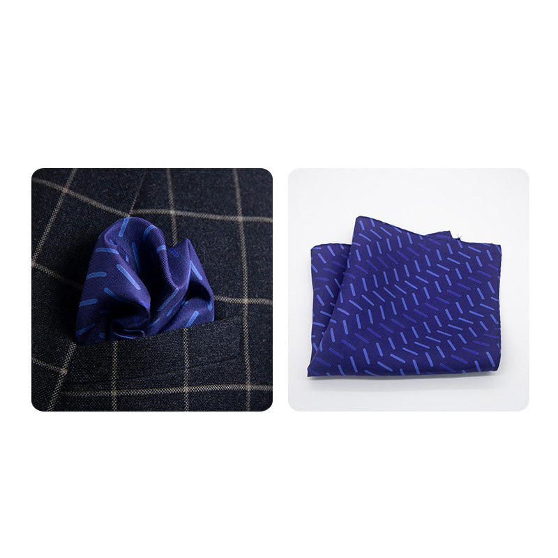 100% Silk Pocket Square – Available in Multiple Patterns