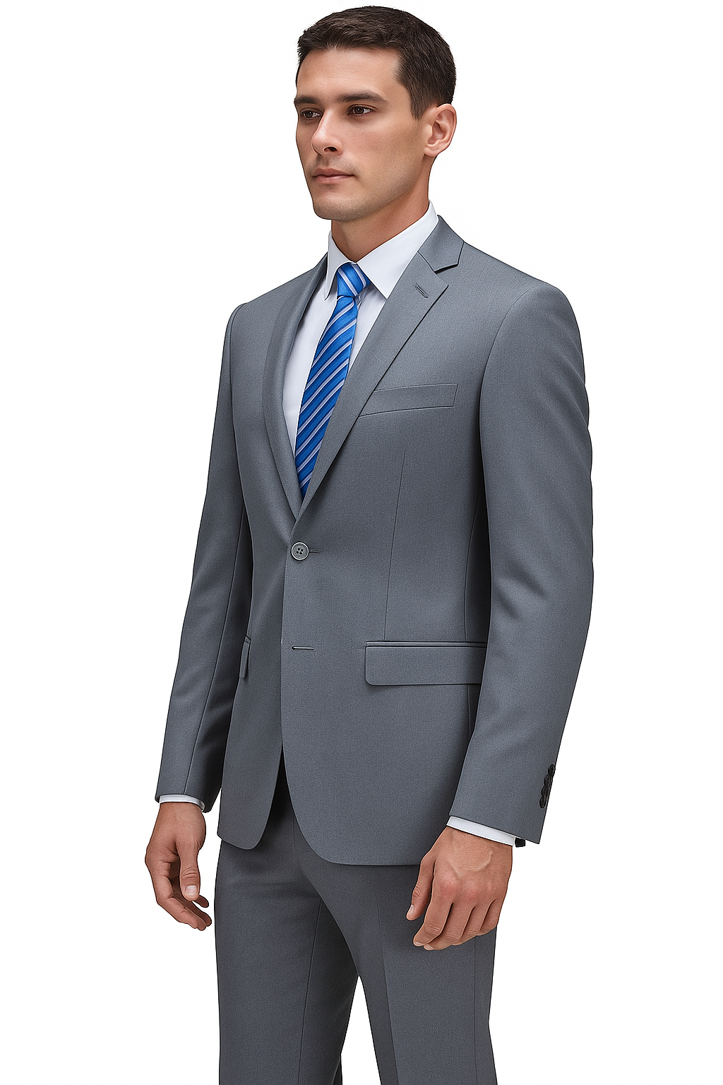 Classic Two-Button Suit Set