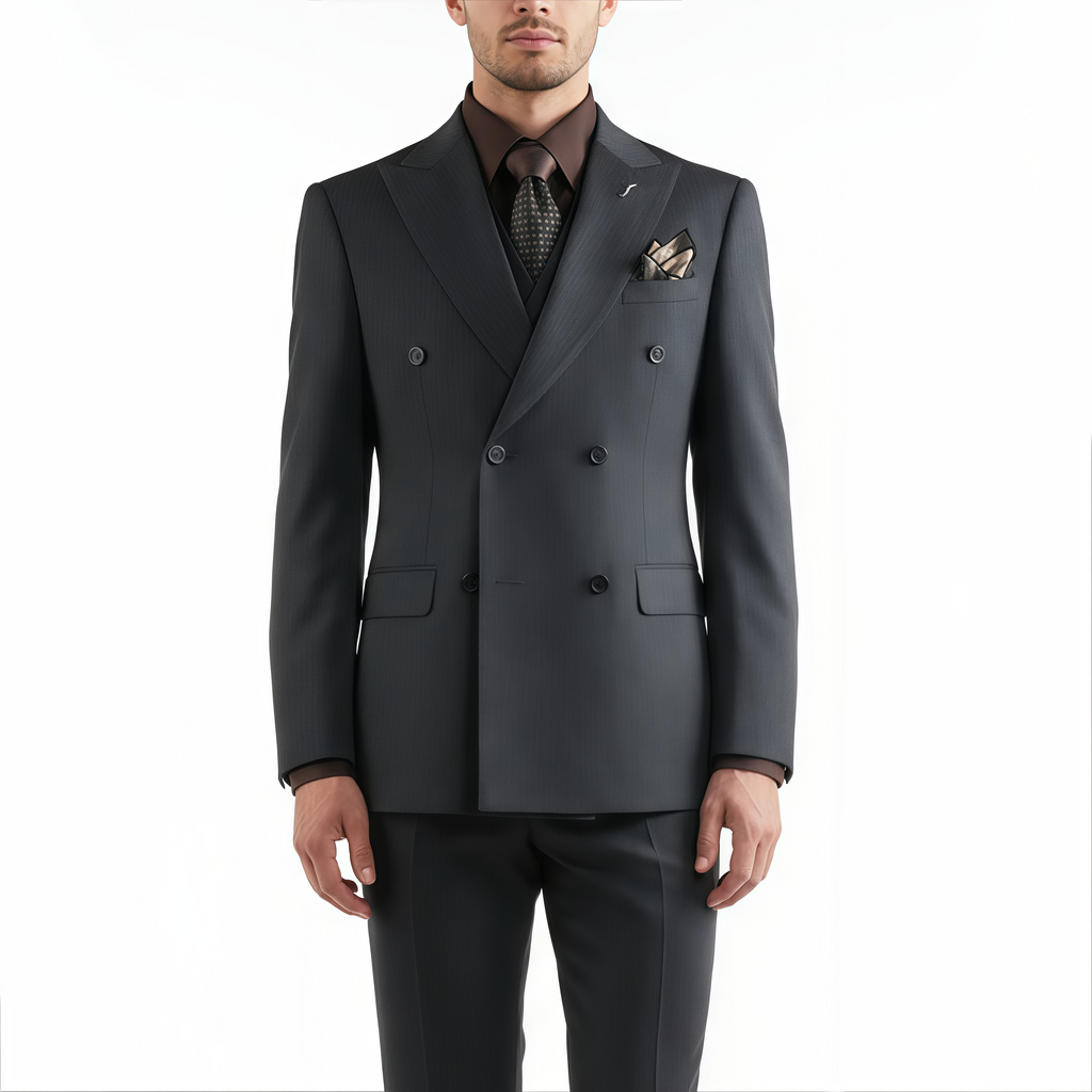 Classic Three-Piece Suit Set
