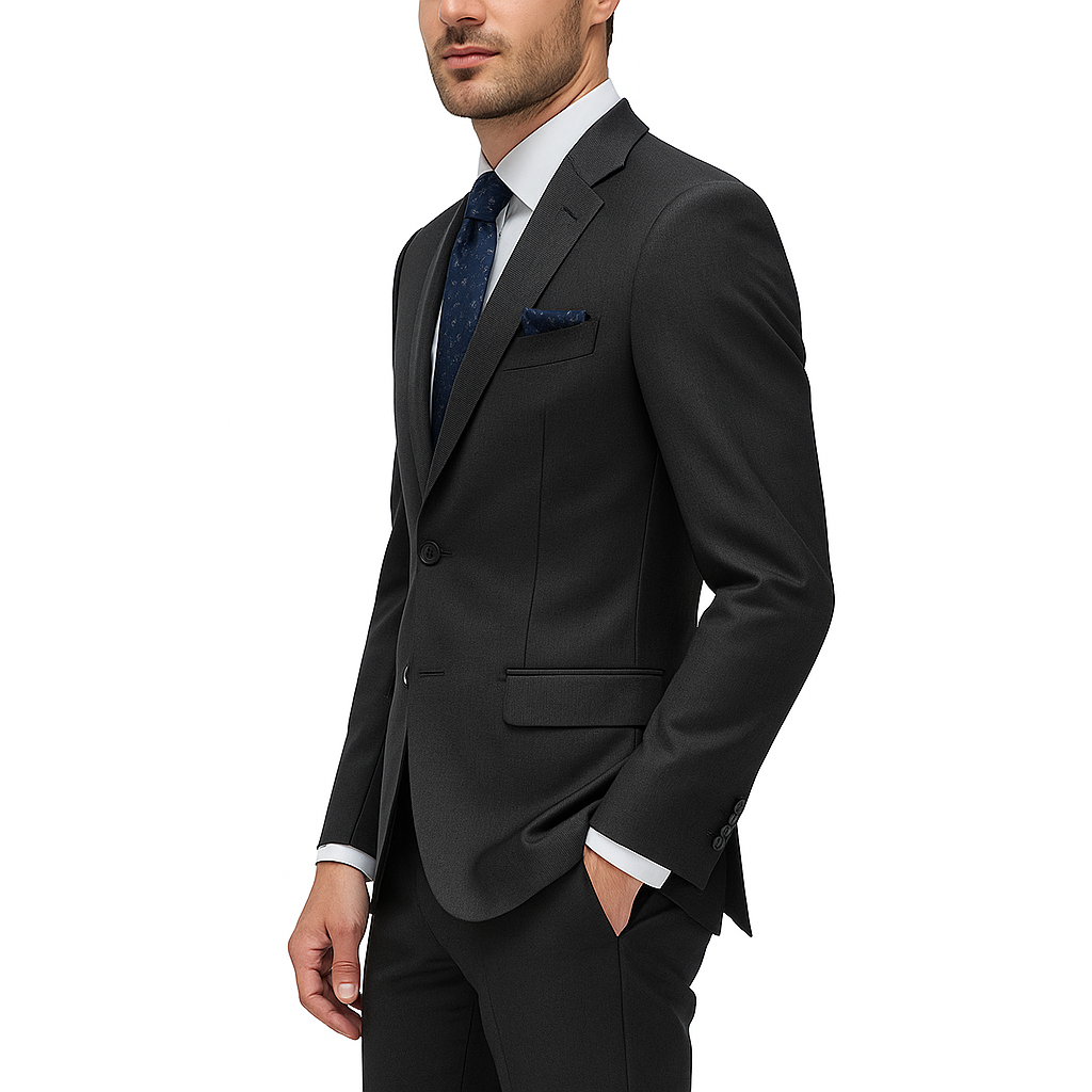 Classic Two-Button Suit Set