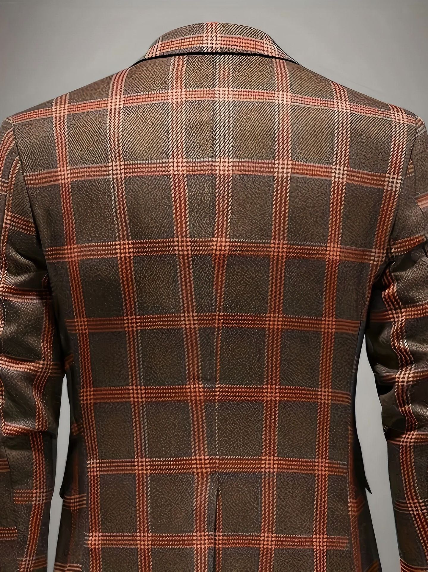 Check Pattern Blazer