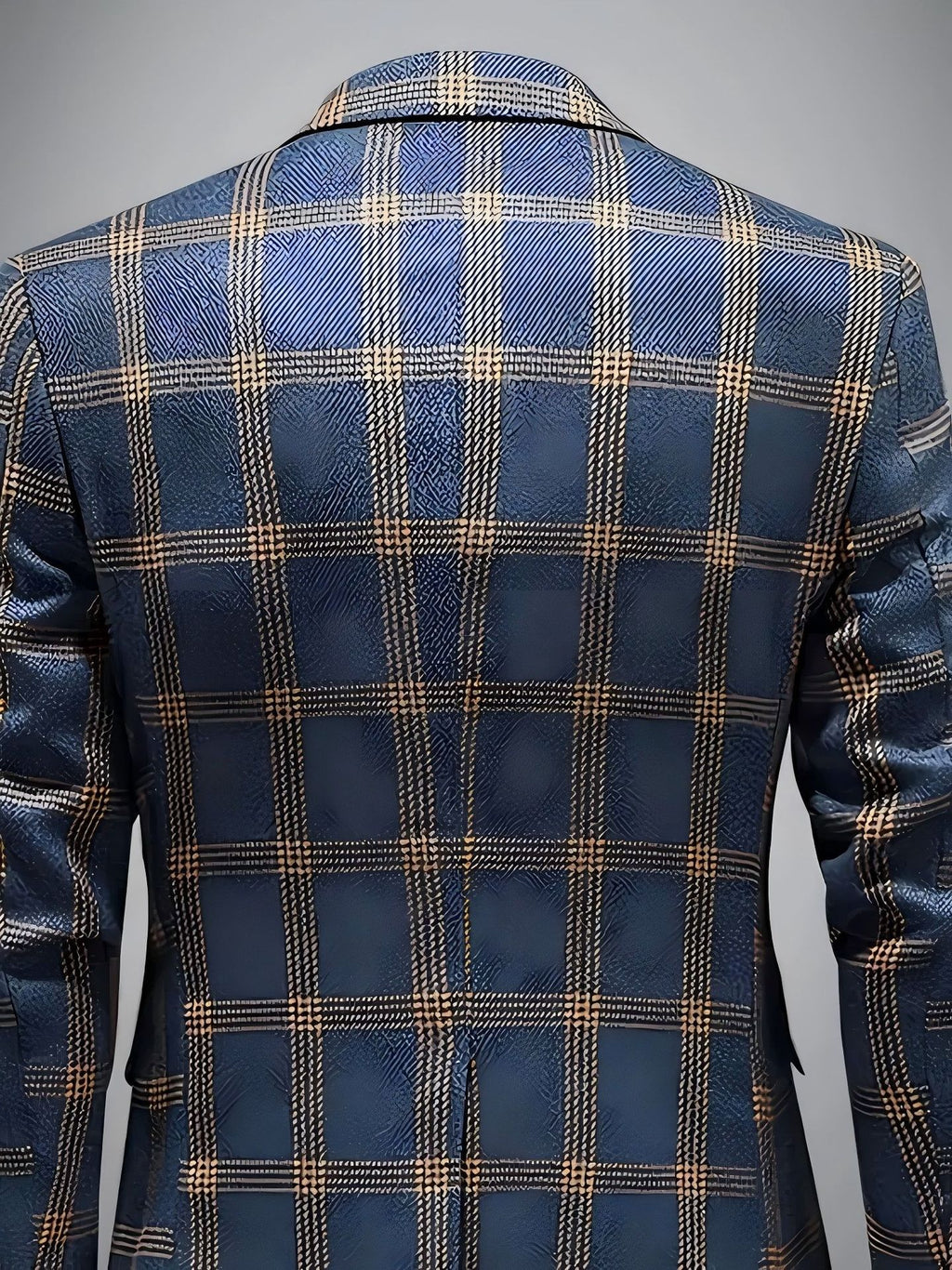 Check Pattern Blazer