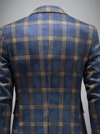 Check Pattern Blazer