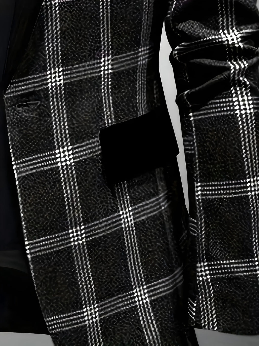 Check Pattern Blazer