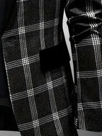 Check Pattern Blazer