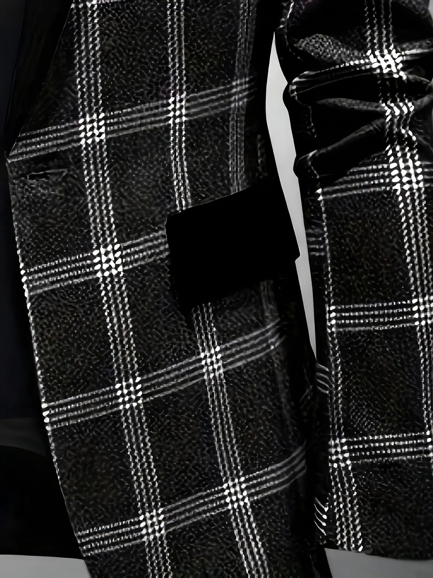 Check Pattern Blazer